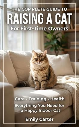 The Complete Guide to Raising a Cat for First-Time Owners 表紙
