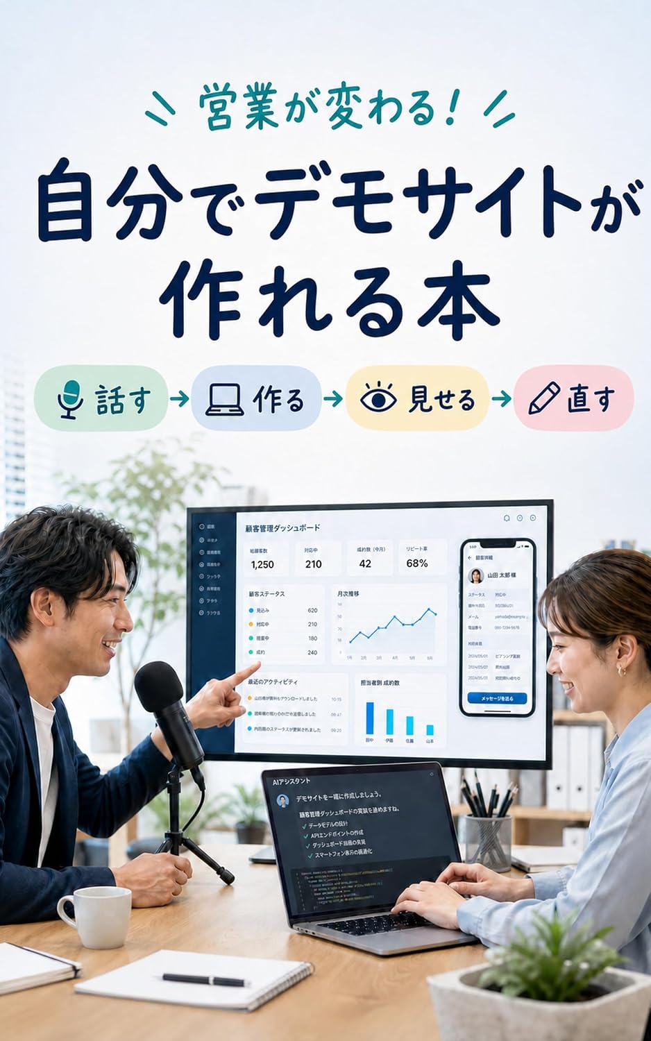営業が変わる! 自分でデモサイトが作れる本 表紙